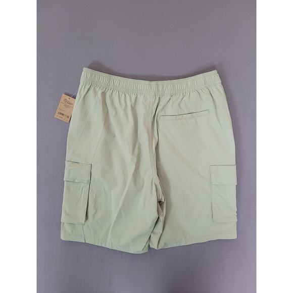 Amazon Aware Men's Relaxed-Fit Stretch Nylon Pull-On Cargo Short Small - Picture 6 of 7